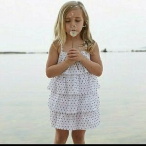 Hatley NWT Kids Swiss Dot Tiered Dress